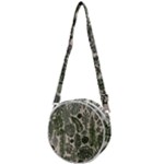 Plants Leaves Boho Botany Foliage Crossbody Circle Bag