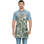 Plants Leaves Boho Botany Foliage Kitchen Apron