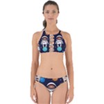 Boy Spaceman Space Rocket Ufo Planets Stars Perfectly Cut Out Bikini Set