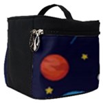 Boy Spaceman Space Rocket Ufo Planets Stars Make Up Travel Bag (Small)