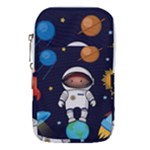 Boy Spaceman Space Rocket Ufo Planets Stars Waist Pouch (Small)