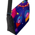 Flap Closure Messenger Bag (L) 