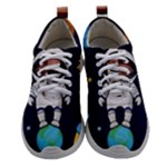 Boy Spaceman Space Rocket Ufo Planets Stars Women Athletic Shoes