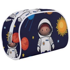 Boy Spaceman Space Rocket Ufo Planets Stars Make Up Case (Medium) from ArtsNow.com