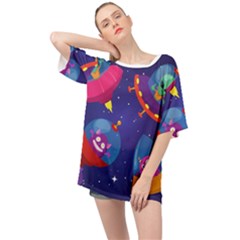 Oversized Chiffon Top 
