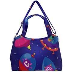 Double Compartment Shoulder Bag 