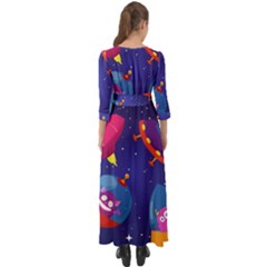 Button Up Maxi Dress 