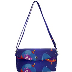 Removable Strap Clutch Bag 