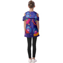 Fold Over Open Sleeve Top 