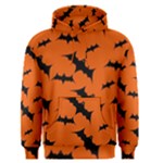 Halloween Card With Bats Flying Pattern Men s Core Hoodie