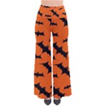 Halloween Card With Bats Flying Pattern So Vintage Palazzo Pants