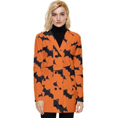 Button Up Hooded Coat  