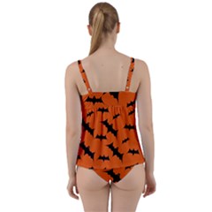 Twist Front Tankini Set 
