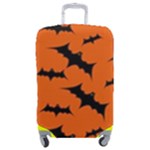 Halloween Card With Bats Flying Pattern Luggage Cover (Medium)