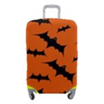 Halloween Card With Bats Flying Pattern Luggage Cover (Small)