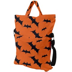Fold Over Handle Tote Bag 