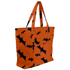 Zip Up Canvas Bag 