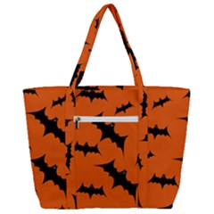 Zip Up Canvas Bag 