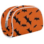 Halloween Card With Bats Flying Pattern Make Up Case (Medium)