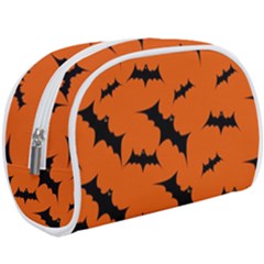Halloween Card With Bats Flying Pattern Make Up Case (Large) from ArtsNow.com