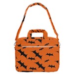 Halloween Card With Bats Flying Pattern MacBook Pro 16  Shoulder Laptop Bag