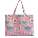 Zipper Mini Tote Bag 