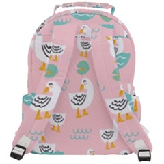 Rounded Multi Pocket Backpack 