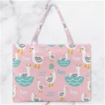 Cute Owl Doodles With Moon Star Seamless Pattern Zipper Medium Tote Bag