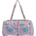 Cute Owl Doodles With Moon Star Seamless Pattern Multi Function Bag