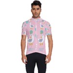 Cute Owl Doodles With Moon Star Seamless Pattern Men s Short Sleeve Cycling Jersey