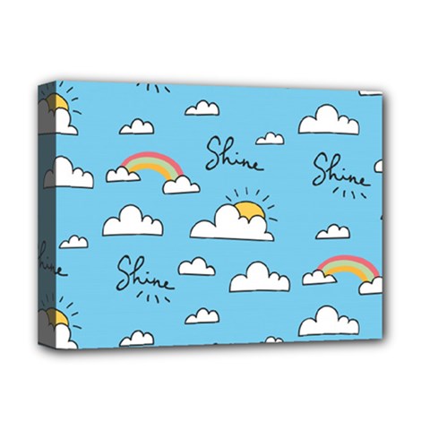 Sky Pattern Deluxe Canvas 16  x 12  (Stretched)  from ArtsNow.com
