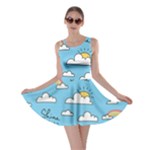 Sky Pattern Skater Dress