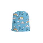 Sky Pattern Drawstring Pouch (Small)