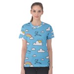 Sky Pattern Women s Cotton T-Shirt