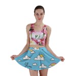 Sky Pattern Mini Skirt