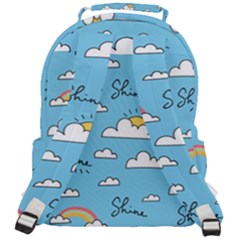 Rounded Multi Pocket Backpack 
