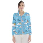 Sky Pattern Women s Windbreaker