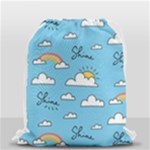 Sky Pattern Drawstring Bag (Small)