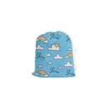 Sky Pattern Drawstring Pouch (XS)