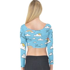 Long Sleeve Crop Top 