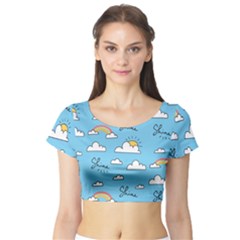 Short Sleeve Crop Top 