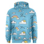Seamless Pattern Vector Owl Cartoon With Bugs Men s Core Hoodie