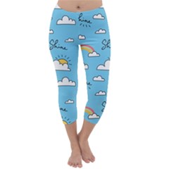 Capri Winter Leggings Front Capri Winter Leggings Front
