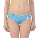 Seamless Pattern Vector Owl Cartoon With Bugs Hipster Bikini Bottoms