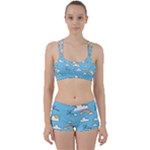 Sky Pattern Perfect Fit Gym Set