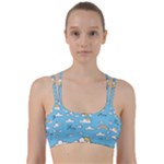 Sky Pattern Line Them Up Sports Bra