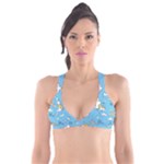 Seamless Pattern Vector Owl Cartoon With Bugs Plunge Bikini Top