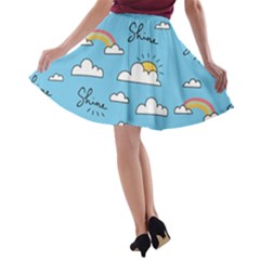 A-line Skater Skirt 