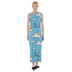 Fitted Maxi Dress 