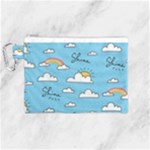 Sky Pattern Canvas Cosmetic Bag (Medium)